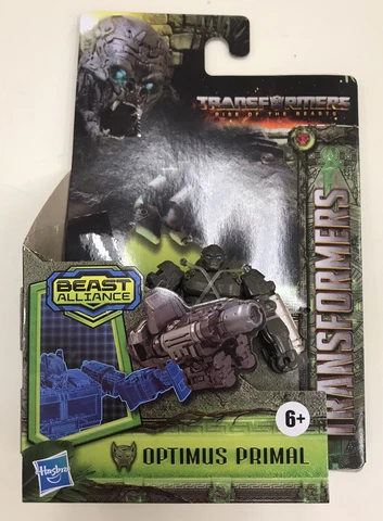 Transformers Rise of the Beasts Beast Battle Masters Optimus Primal New In Hand Cover