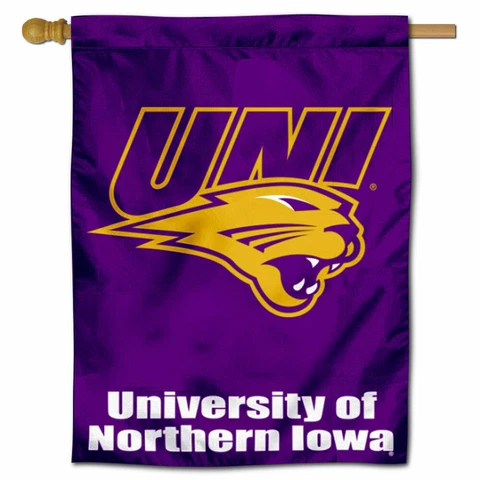 Northern Iowa Panthers House Banner Flag Cover