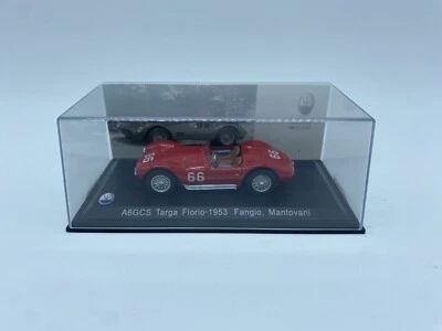 MODELLINO AUTO MASERATI A6GCS TARGA FLORIO 1953 - EDICOLA - SCALA 1:43 - Immagine 1 di 2
