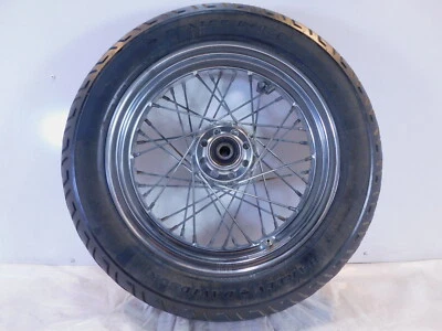 Harley Davidson EVO Softail Heritage Classic Laced Front Wheel Rim & Tire - Image 1 of 4