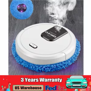 Robot Cleaner Floor Mopping Sweeping Machine 3 In 1 Smart Dust Auto Sweeper USB - Picture 1 of 10