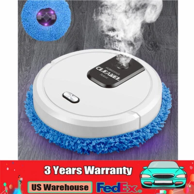 Barredora de piso automática inteligente con fregona, pulverización y funcionamiento silencioso Foto 1 de 4