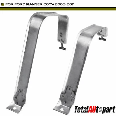 2x Correa de tanque de combustible sin placa de deslizamiento para camioneta Ford Ranger 2004-2011 cabina extendida Foto 1 de 4