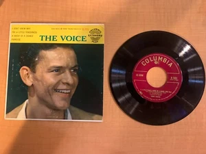FRANK SINATRA- THE VOICE 45RPM 7” EP COLUMBIA B-7431 4 Songs On Album Columbia - Picture 1 of 13