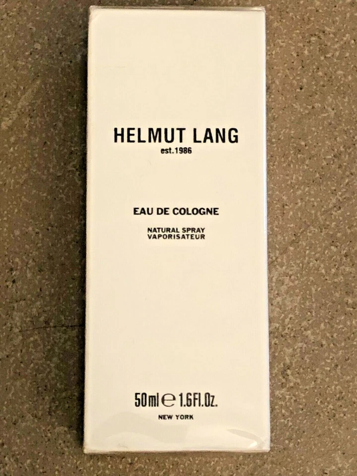 HELMUT LANG est. 1986 EAU DE COLOGNE 50 ML 1.6 OZ 100% ORIGINAL NEW AND SEALED Foto 1 de 1