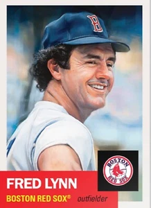 TOPPS BASEBALL MLB LIVING SET CARD BOSTON RED SOX FRED LYNN #770 - Picture 1 of 1