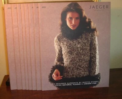 LOT Jaeger Handknits 8 designer Martin Storey - NEW LOT OF  9 - JB23 (store?) - Image 1 of 4