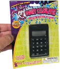 Funny SQUIRT CALCULATOR Water Prank Joke Gag Office Work Gift Squirting Toy Fake