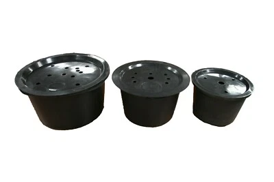 PE Becken mit GFK Deckel für Quellsteine Wasserspeier Zierbrunnen versch. Größen - Bild 1 von 4