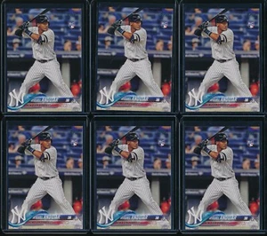 2018 Topps Series 1 Miguel Andujar 12 Base Card RC Lot #305 Rookie NYY - Picture 1 of 4