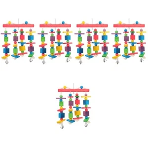 5 Count Papagei Spielzeug Kleine Papageienspielzeuge Vogelspielzeug - Bild 1 von 12