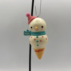 Hallmark Keepsake 2024 Daughter Christmas Tree Ornament Artist Crafted - Picture 1 of 12
