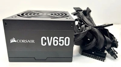 Fonte de alimentação Corsair CV650 ATX 650 watts - Imagem 1 de 4