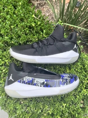 Nike Hombres Jordan Jumpman Hustle AQ0397-500 Azul Zapatos de Baloncesto Tenis Talla 11 Foto 1 de 4