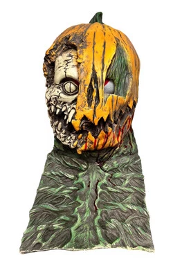 Zagone Studios Bad Ass Pumpkin Evil Gourd Skull Creepy Mask Hard To Find Badass - Image 1 of 4