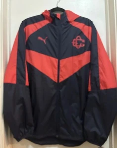 Puma NWT México Chivas Guadalajara Soccer Internacional Clubs Jacket Sz M - Picture 1 of 9