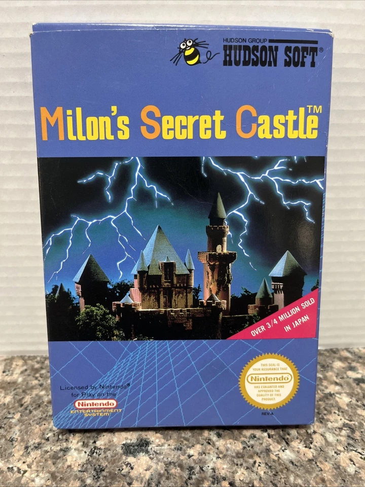 Milon's Secret Castle Nintendo NES With Box And Manual - Image 1 of 4