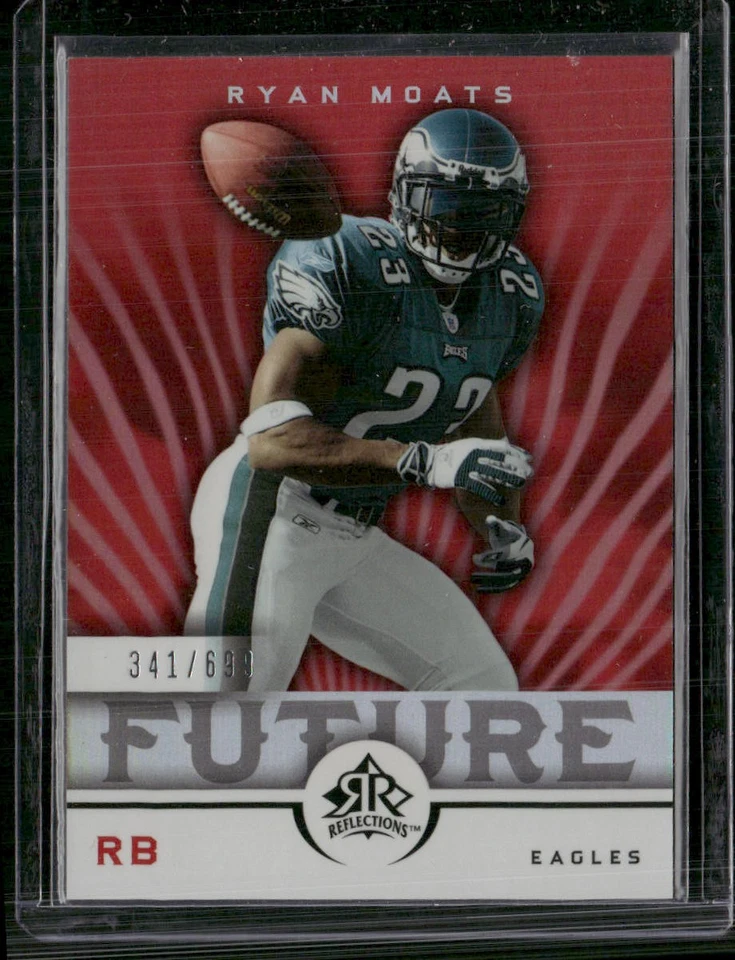 2005 Upper Deck Reflections #208 Ryan Moats #/699 - Image 1 of 2