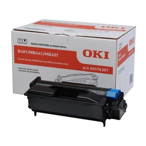 Original OKI 44574307 Black Image Drum Unit - Afbeelding 1 van 4
