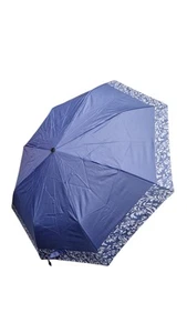 50x Duomatic XS Regenschirm Blau Mit Schrafierung - Bild 1 von 2