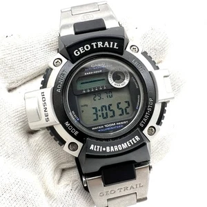 Orologio Casio (2147) REF. FTS-101 GEO TRAIL 52MM bracciale vintage BAROMETRO - Imagen 1 de 9