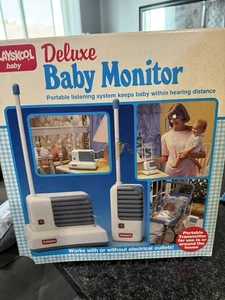 Vintage TOY STORY 1987 PLAYSKOOL Baby Monitor & Receiver 5590-PS - Works! - Picture 1 of 11