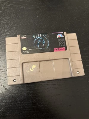 Cartucho Alien III 3 (Super Nintendo, 1993) SNES solo auténtico - probado Ripley Foto 1 de 4