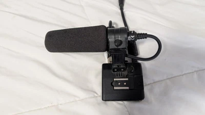 Panasonic AG-MYA30G Microphone Adapter & Panasonic AG-MC100 Shotgun Microphone - image 1 of 4