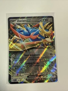 Zacian ex 198 Sv: Scarlet & Violet Promo Cards Holo - Picture 1 of 2