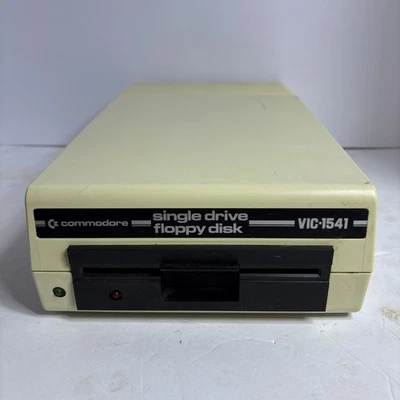 Commodore VIC-1541 Single Floppy Disk Drive-Powers On - Image 1 of 4