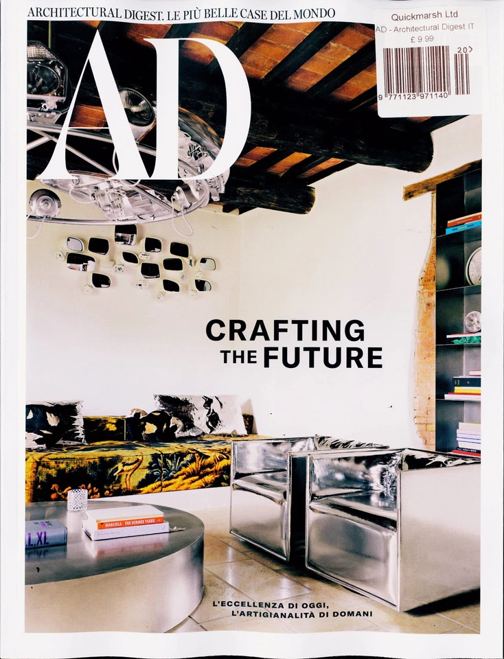 ARCHITECTURAL DIGEST ITALIAN MAGAZINE NO 520 - Image 1 of 1