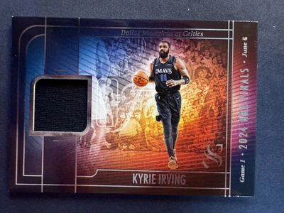 2024 Silhouette 2024 Finals worn Material Kyrie Irving Dallas Mavericks - Image 1 of 2