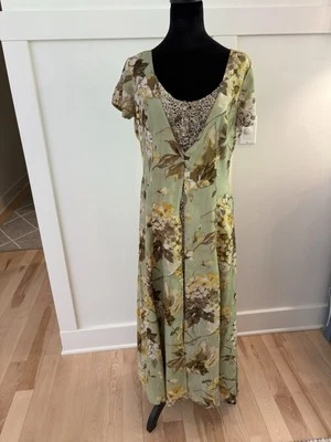 Northport News Maxi Dress Y2K Size 8 Cottagecore Ditsy Floral Boho - Image 1 of 4