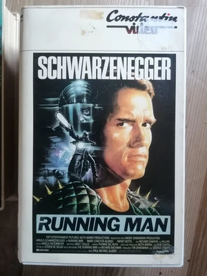 VHS Rarität: STEPHEN KING: RUNNING MAN (1985) MIT ARNOLD SCHWARZENEGGER - Bild 1 von 2