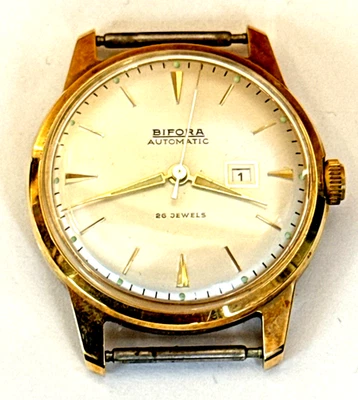 RELOJ BIFORA AUTOMÁTICO HOMBRE VINTAGE HECHO EN ALEMANIA EXCELENTE ESTADO Foto 1 de 4