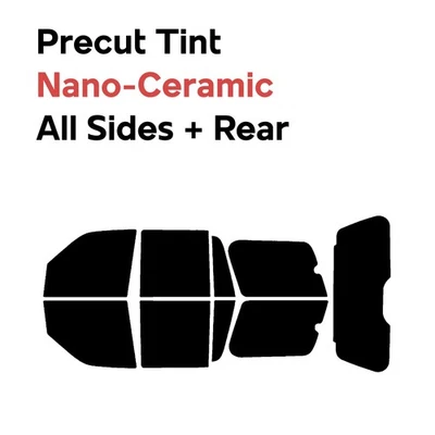 Película de ventana precortada automotriz nano tinte cerámico para Ford Expedition 2007-2017 Foto 1 de 4