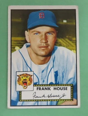 1952 Topps FRANK HOUSE #146    VG COND  OC  Detroit Tigers    RARE! - Image 1 of 2