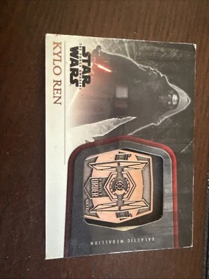 Off Center Kylo Ren Ropps Galactic Medallion  - Image 1 of 4