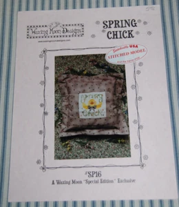 Patrón de punto de cruz Waxing Moon Designs - Spring Chick - SP16 - Edición especial - Imagen 1 de 2