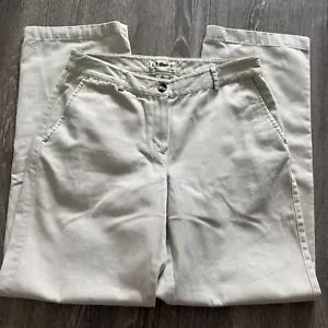 LL Bean Favorite Fit Straight Leg Casual Coastal Womens Capri Pants - Size 4 - Picture 1 of 5