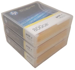 3 x Brand New Sealed HP C7973A LTO3 Ultrium RW 800GB Data Cartridges - Afbeelding 1 van 1