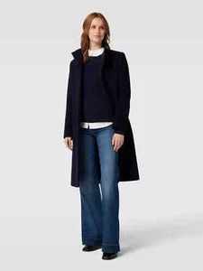 NWT Cinzia Rocca Due Stand COLLAR Black Wool Blend Coat Women’s 4 MRSP: $1,200 - Picture 1 of 8