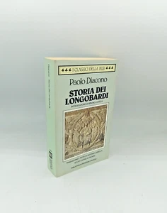 "STORIA DEI LONGOBARDI" Paolo Diacono, Bur 1991 - 9788817168243 testo a fronte - Picture 1 of 2
