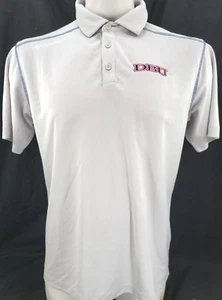 NEW Dallas Baptist Patriots Columbia Omni-Wick Shotgun SS Golf Polo Shirt Mens L - Picture 1 of 9
