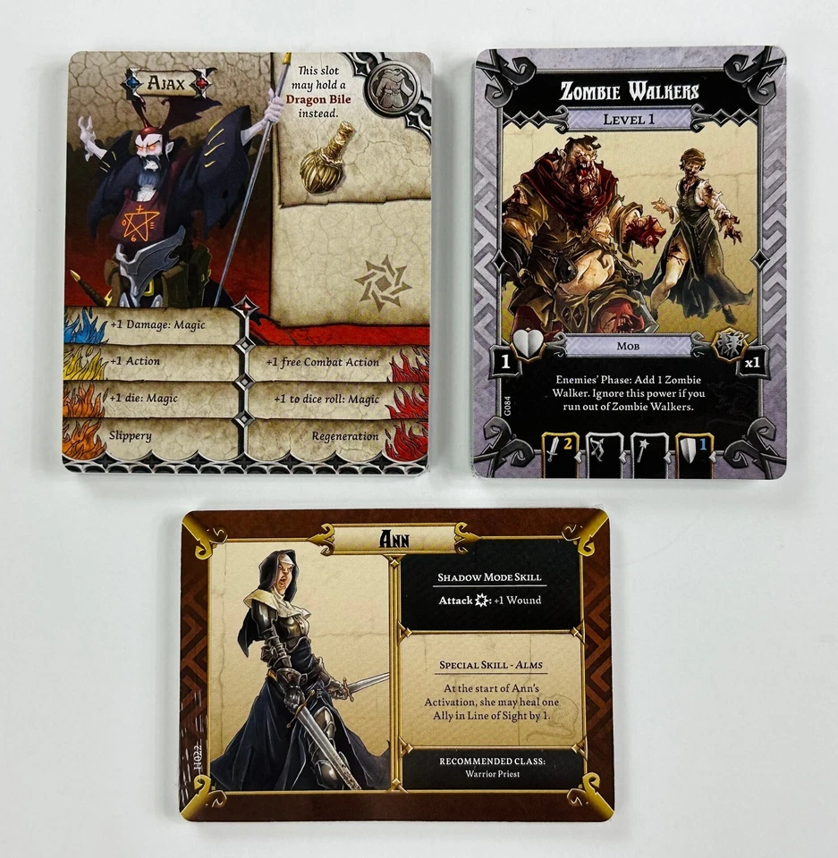 Zombicide Black Plague Crossover Card Pack for Massive Darkness CMON NEW - Image 1 of 1