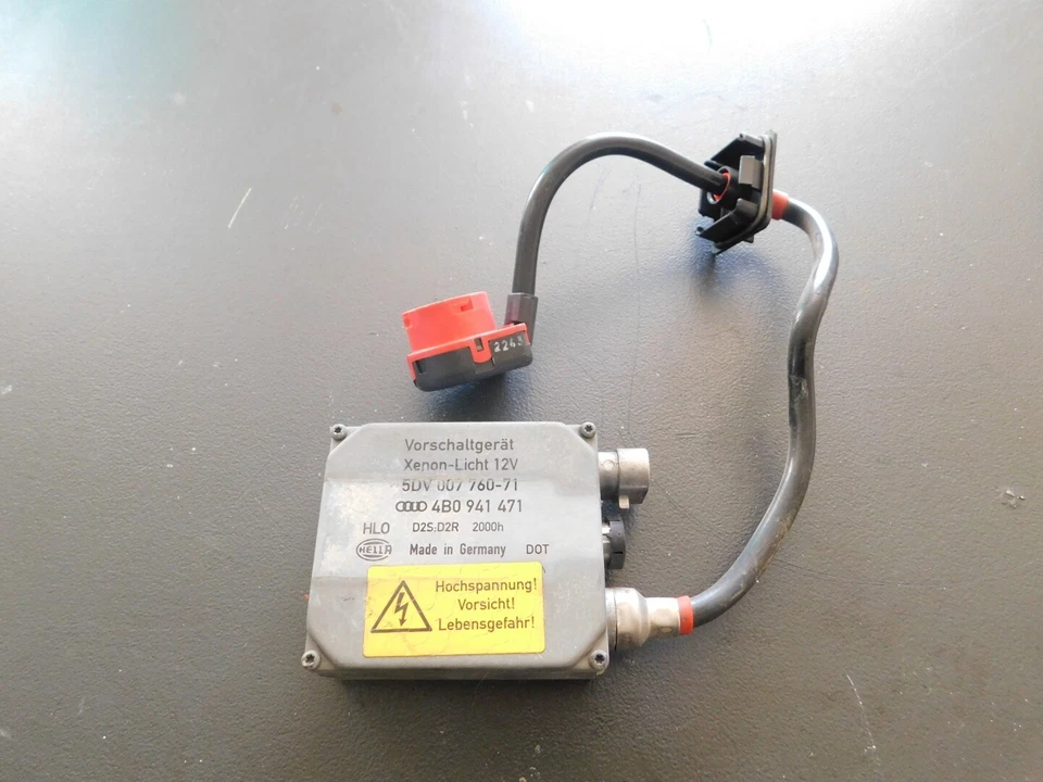 98-04 Audi C5 A6 S6 RS6 OEM Xenon HID Ballast 4B0941471 Tested!!! - Image 1 of 1