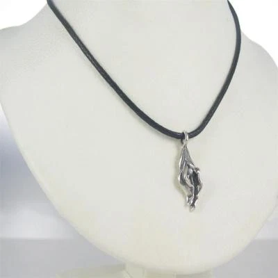 Collar colgante Yoni con perlas plata de ley .925 diosa Shakti hinduismo Foto 1 de 2