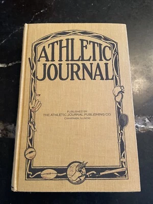 Athletic Journal 1922-1925 Compilation of 30 Issues Custom Binding - Image 1 of 4