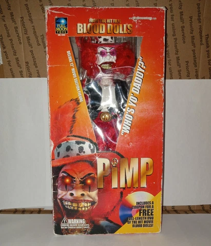 Blood Dolls Pimp Figure 2001 Full Moon Toys Cover