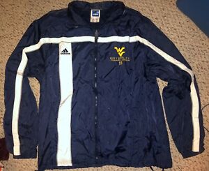Adidas West Virginia Mountaineers #19 Womens Volleyball Team Issued Jacket L